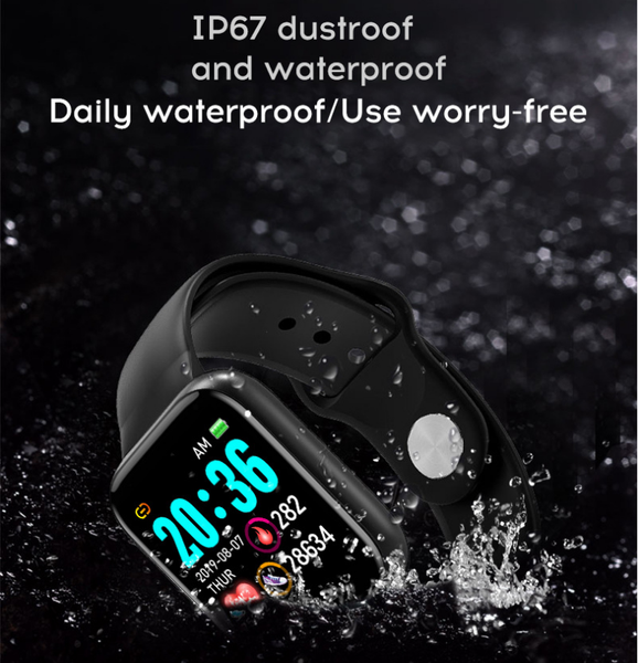 Reloj Inteligente Smartwatch Y68 Negro
